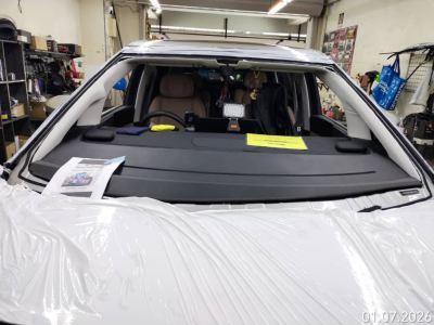 Xpeng X9 Front windscreen of replacement @kotadamansara Petaling Jaya