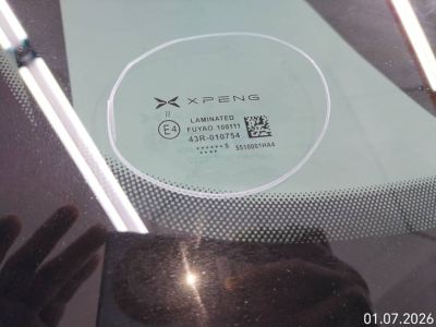 Xpeng X9 Front windscreen of replacement @kotadamansara Petaling Jaya