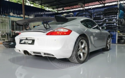 Porsche Cayman 987 GT4 style bodykit - Rear