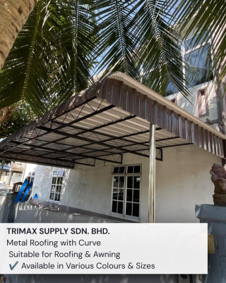 Metal Roofing with Curve