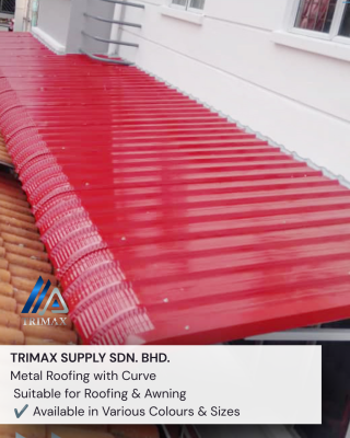 Metal Roofing with Curve