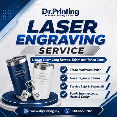 Laser Engraving Service by Dr.Printing Malaysia