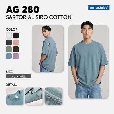 Sartorial Siro Cotton Oversized Tee AG 280