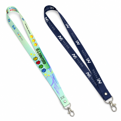 Custom Lanyard Printing Malaysia for Company ID Card and Events