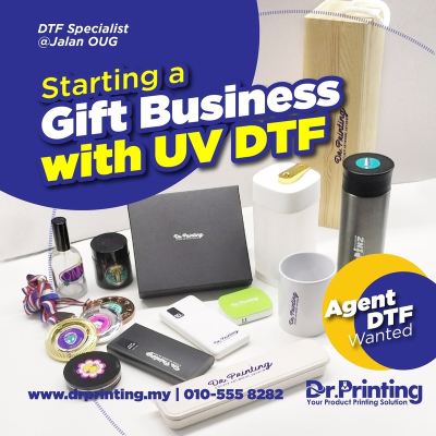 UV DTF Sticker Printing Malaysia for Custom Gift Business
