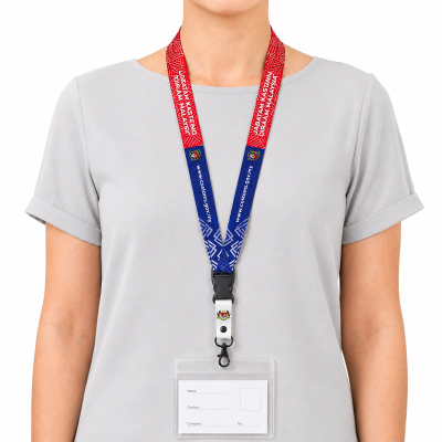 Custom Lanyard Printing Malaysia for Company ID Card and Events