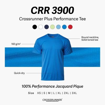 CRR 3900 Crossrunner Plus Performance Tee Printing Malaysia