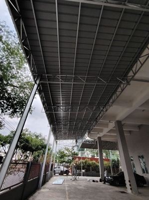 UNIVERSAL TRAVELLER FACTORY EXTENSION METAL DECK AWNING ( FRONTAGE PARKING )