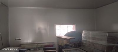 Processing Room And Office Door With Door Leaf