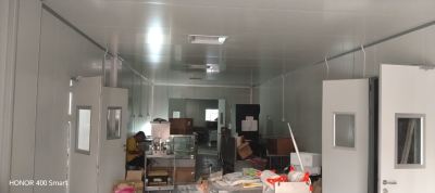 Processing Room And Office Door With Door Leaf