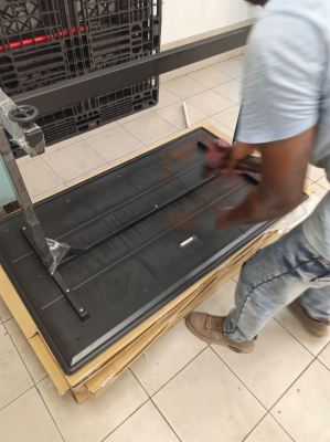 Supply & Installation of HPL Top Canteen Tables and PP Canteen Chairs at Bandar Bukit Beruntung, Rawang, Selangor
