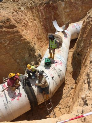 2032mm OD Pipes for Langat 2