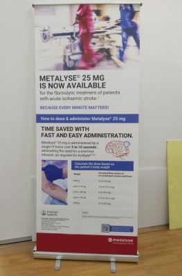 Print Roll Up Bunting Stand For Healthcare Promotion At KL | Material: Synthetic Paper | Health Awareness Campaign | Medical Information | Clinic Promotion | Hospital Display | Product Information