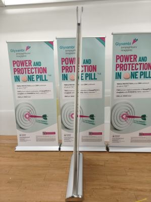 Print 2 Sided Luxury Roll Up Bunting For Information Display At Kajang, Selangor | Medical Conference | Healthcare Marketing | Banner Stand | Product Launch | Exhibition Booth