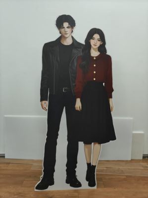 Print Human Standee with Mounting Stand For Retail Activity At Puchong, Selangor | Standee Printing | Retail Display | Road Show Display