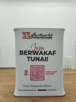 Print Pop Up Table For Institutional At Shah Alam, Selangor | Promotional Counter | Display Table | Event Registration | Information Counter | Road Show Display
