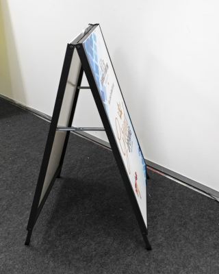 Print Poster Stand For Opening Ceremony At Kepong, KL | Launch Event | Display Stand | Information Display | Floor Stand | Mall Promotion | Event Signage