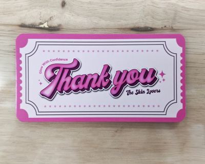 Print Package Insert Card For Retail At Puchong, Selangor | Thank You Card | Customer Experience | Shopee Seller | Online Business | Small Business