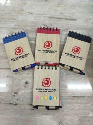 Print Eco Notepad For Promotional Gifts At Sri Petaling. KL | Customized Logo | Eco Friendly Gifts | Event Giveaway | Green Marketing