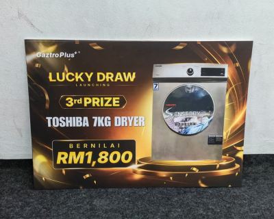 Print Foam Board For Event Display At PJ, Selangor | Lucky Draw Board | Retail Store Display | Shopping Mall Promotion | Marketing Display | Display Printing