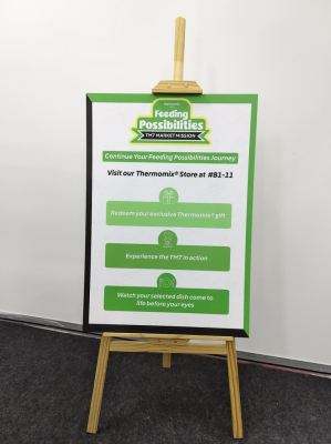 Print Foam Board For Event Information At Bukit jalil, KL | A1 Foamboard | Event Display | Display Stand | Wooden Easel Stand | Branding | Event Decoration