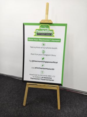 Print Foam Board For Event Information At Bukit jalil, KL | A1 Foamboard | Event Display | Display Stand | Wooden Easel Stand | Branding | Event Decoration