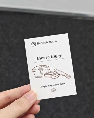 Print Instruction Card For Online Shop At Setapak, KL | Care Card | Thank You Card | Custom Card Printing | Packaging Insert | Branding Materials | Packaging Solutions 