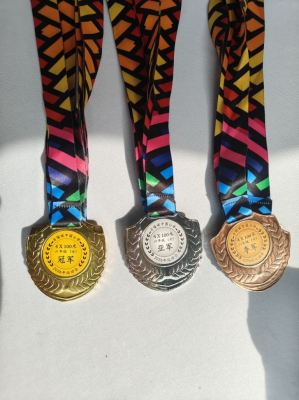 Print Custom Metal Medal for School Sports Day at Kuala Lumpur, Malaysia | School Competition Medal | Sports Award Medal | Gold Silver Bronze Medal | Championship Award | Medal with Ribbon