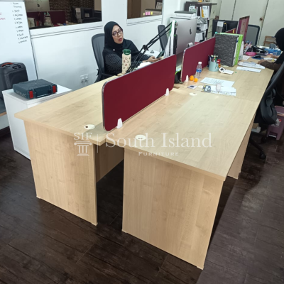 SIF Workstation Cluster of 4 Pax for Staff Workspace