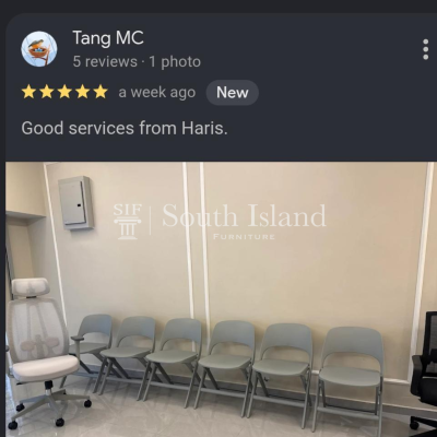 Full Grey Series Foldable Chair & Dora High Back in Puchong Batu 14 Industrial Park
