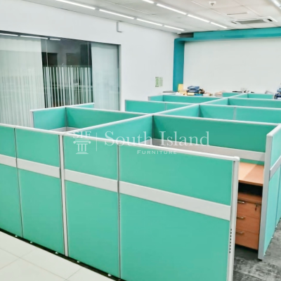 Office Workstation Partition for Staff Workspace Setup in Bukit Bintang, Kuala Lumpur