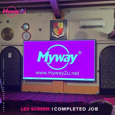 LED Screen install at ROYAL KLANG CLUB
