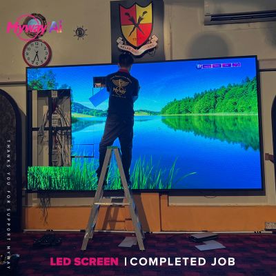 LED Screen install at ROYAL KLANG CLUB