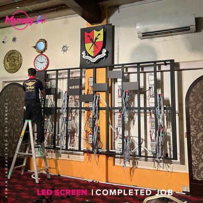 LED Screen install at ROYAL KLANG CLUB