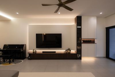 Custom Living & Dining Storage