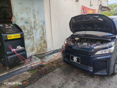Toyota voxy aircond no cold