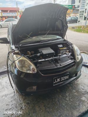 Myvi old aircond no cold