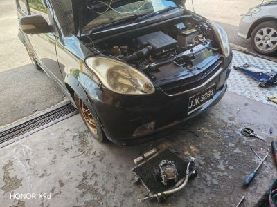 Myvi old aircond no cold