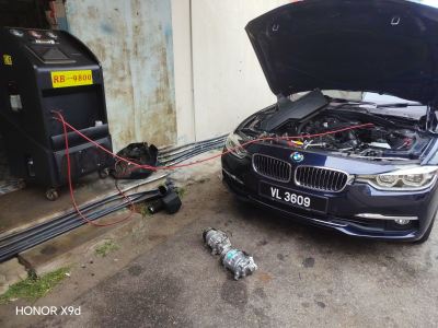 BMW f30 aircond no cold