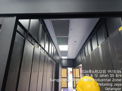 Hot Aisle Containment System at Petaling Jaya