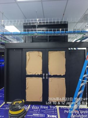 Hot Aisle Containment System at Petaling Jaya