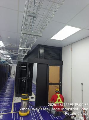 Hot Aisle Containment System at Petaling Jaya
