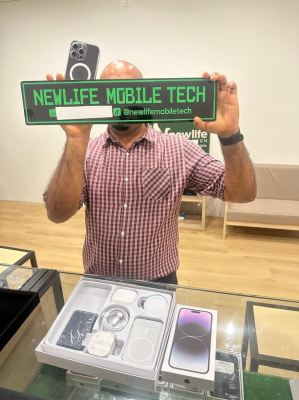 Happy Customer Newlife Mobile Tech Bangi