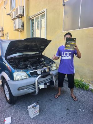 Produa Kembara NS40ZL Voltec Pro Car Battery In Delivery Putra Perdana Puchong