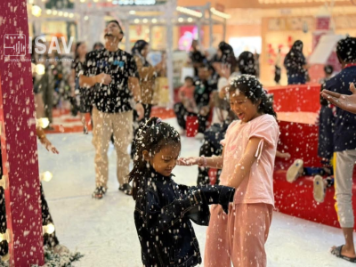 Snow Fall @ Aman Central 2025