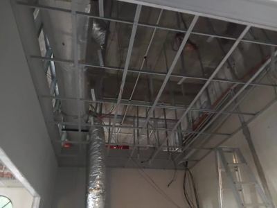 Plaster ceiling work and Ducting work ��KWSP Melaka��