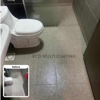 Epoxy Flake Coating at The Henge Residence, Kepong