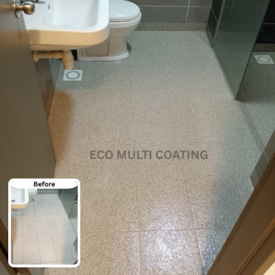 Epoxy Flake Coating at The Henge Residence, Kepong