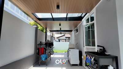 Outdoor Laundry Area