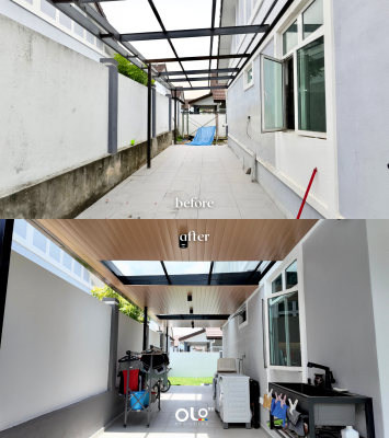 Outdoor Laundry Area